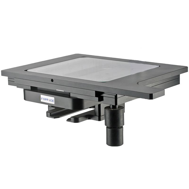 6英寸显微镜工作台XY移动范围120mm*90mm立柱安装尺寸32mm