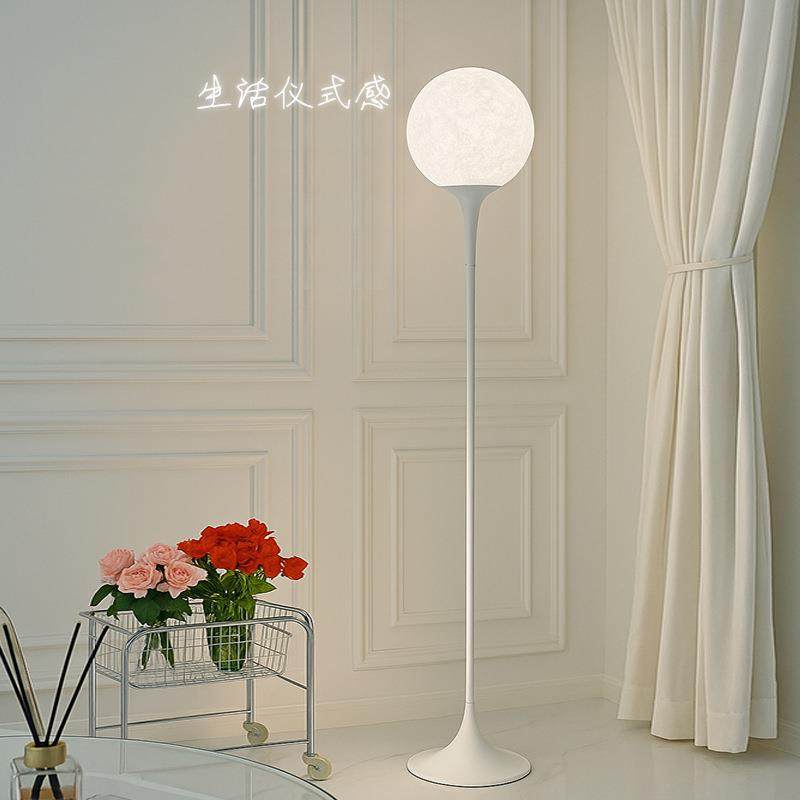 法式奶油风摆件网红立式台灯卧室床头儿童房客厅沙发蘑菇落地灯
