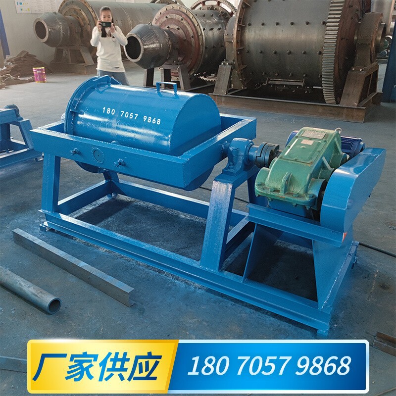 小型矿用实验室球磨机磨粉设备钢球滚筒型大型制沙棒磨机江西厂家