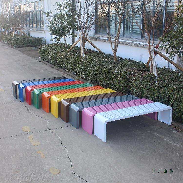 公园椅子户外长椅室外长条凳庭院休闲椅园林长凳广场排椅公共座椅