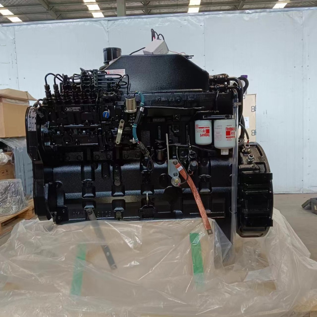 东风康明斯6CTA8.3-C260 194KW发动机总成 适配工程机械引擎