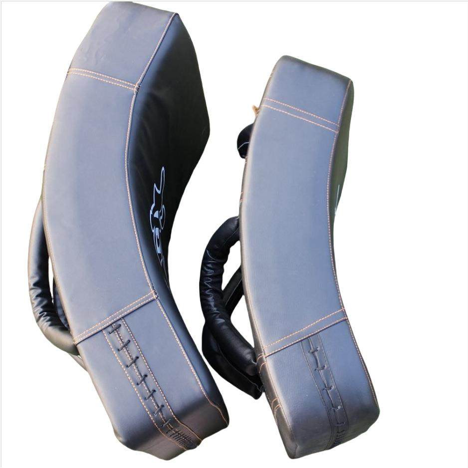 跆拳道脚靶后踢靶侧踢靶弧形胸靶大脚靶散打拳击泰拳胸靶弯靶