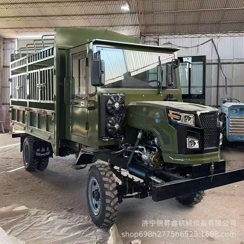 源头厂家柴油四不像汽车头农用四驱多功能运输工程车自卸爬坡王