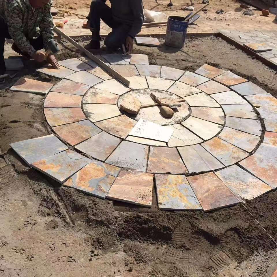 民宿设计装饰美丽乡村规划新农村建设新兴小镇别墅二楼阳台地面砖