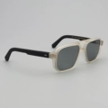 Matte Yellow Frame, Matte Black Legs + Polarized Light Gray Lenses
