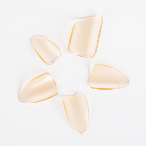 成人琵琶指甲专业级演奏儿童透明赛璐璐琵琶指甲配件送胶布