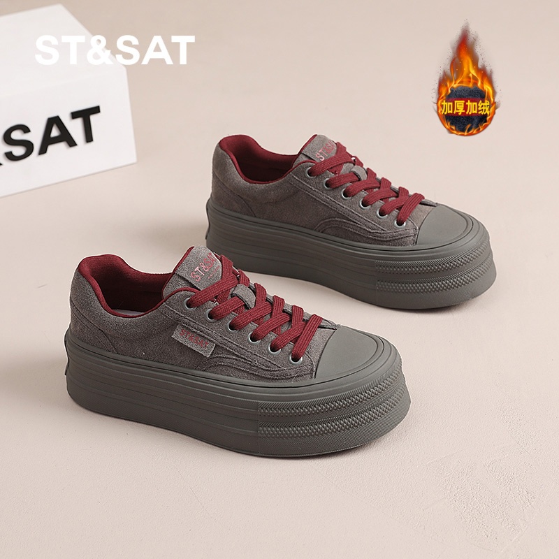 棉鞋休闲厚底加绒加厚防滑保暖