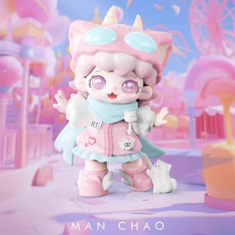 新品正版Mioco米可陪伴日记潮玩盲盒猫猫可爱公仔娃娃送女生礼物图片