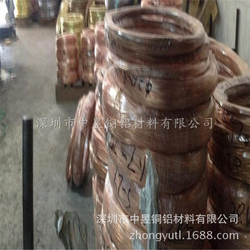 1.6X2.4mm紫铜扁线加工 紫铜方线 T2环保紫铜丝调直 紫铜扁棒批发