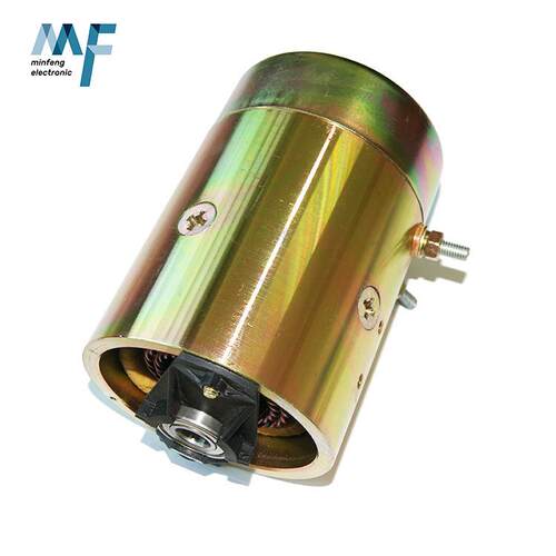 垃圾车油泵电机凹槽12V24V直流液压马达