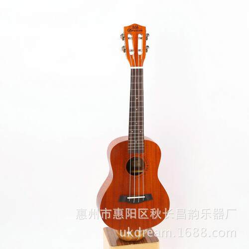 24寸全桃花芯古典头ukulele乌克丽丽小吉他夏威夷木吉他UC-840T