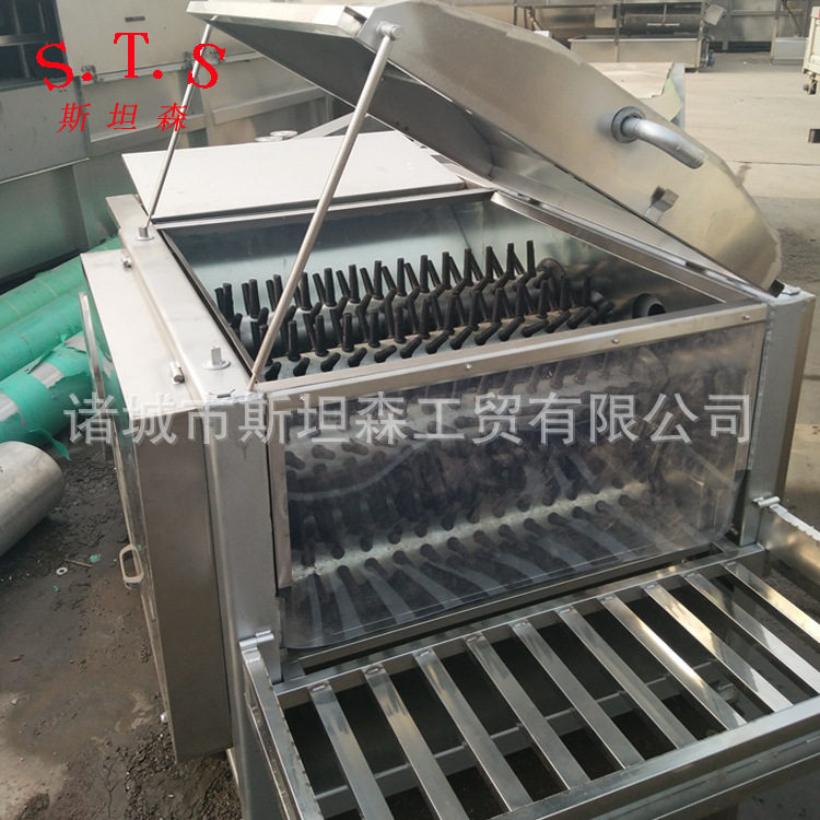 N小型鸡鸭脱毛机鸭子脱毛机哪家好诸城家禽脱毛机械