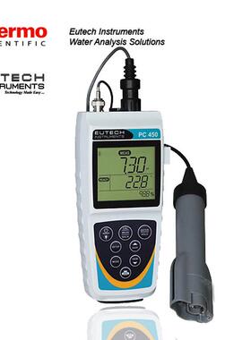PC450防水便携式仪表pHmV电导率/总溶解固体/盐度/温度