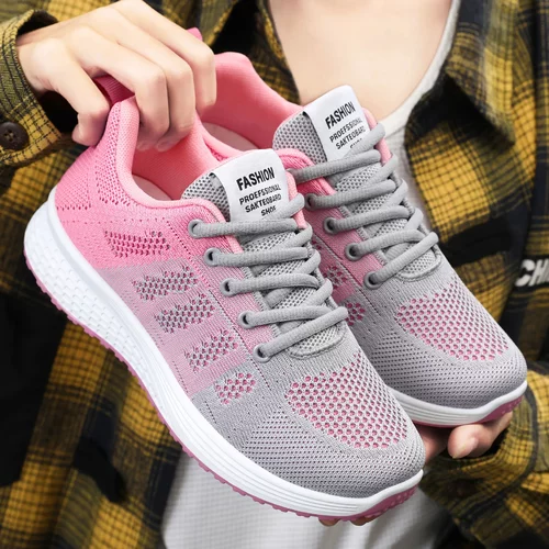 鞋子女春季新款运动单鞋休闲鞋女鞋shoes大码跑步鞋