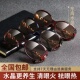 纯水晶石眼镜水晶太阳镜女款 墨镜妈妈镜石头镜超清晰清凉护目养眼