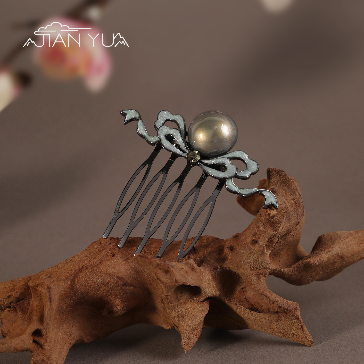 新中式古风流苏发簪高级感轻奢