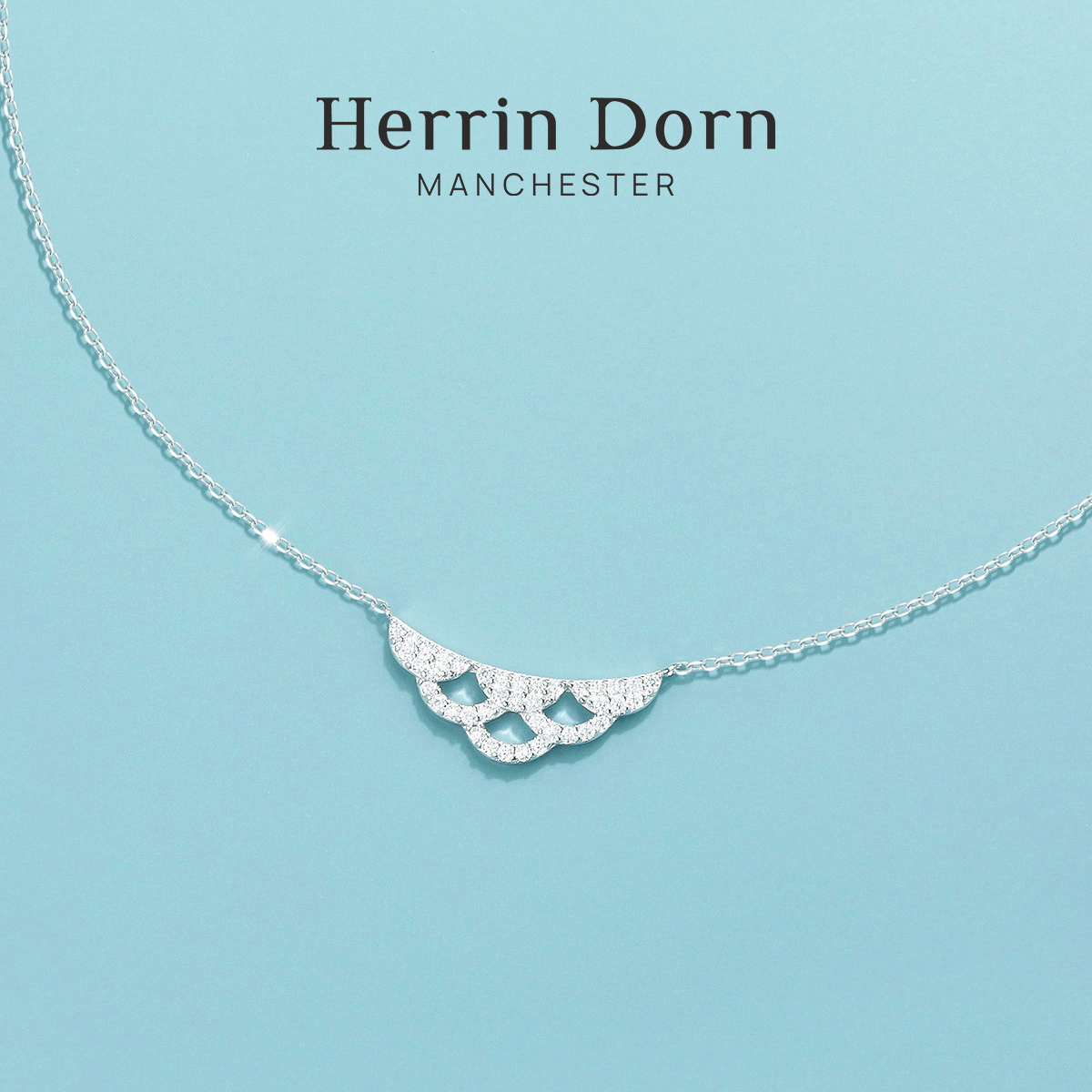 HD浅海秘境系列鱼鳞项链英式浪漫