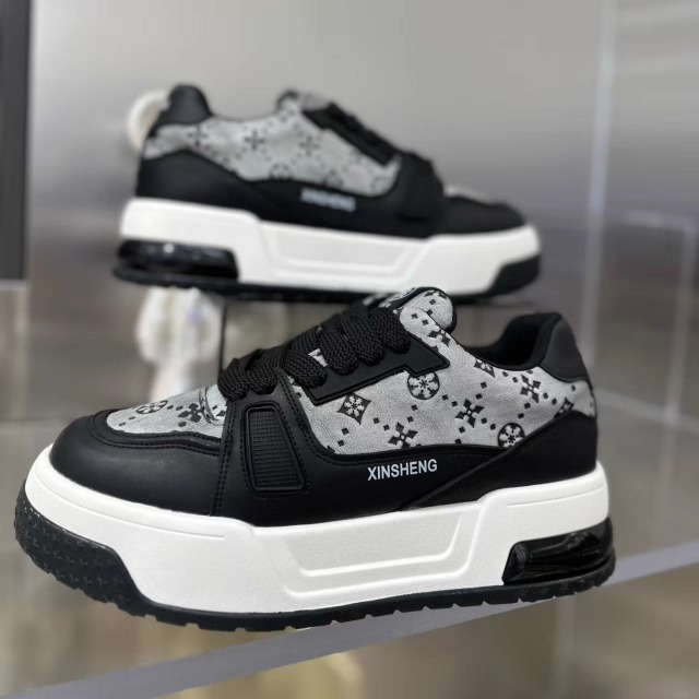 积梵嘉男鞋休闲鞋加绒25冬款男鞋时尚百搭韩版潮鞋舒适保暖气质