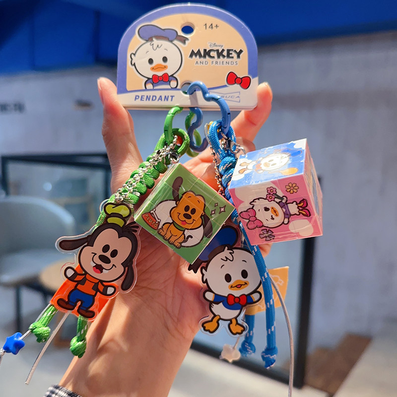 欧家卡艺卡通ABS益智钥匙扣挂件