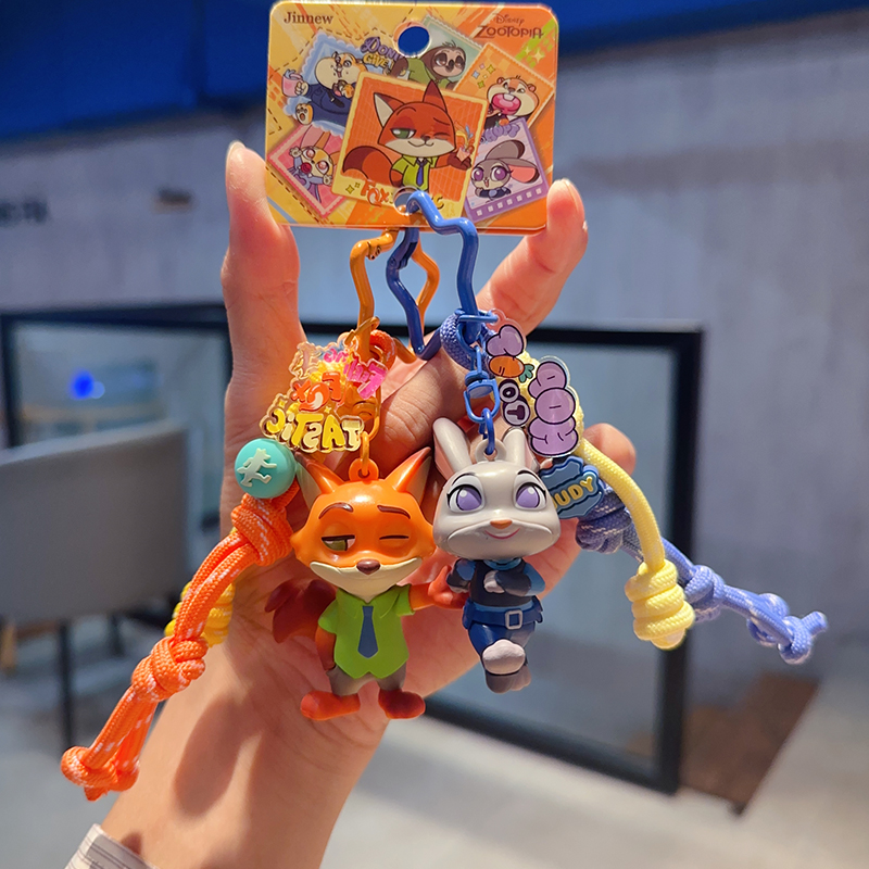 欧家卡艺电影周边PVC可爱钥匙扣