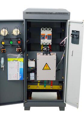 电机软起动柜 XSTR575-KW 5KW 智能XSTR-45K在线式软启动柜降压启