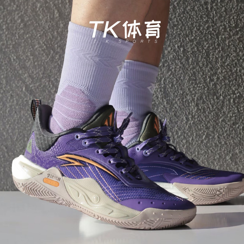 安踏欧文先驱1代氮科技专业实战篮球鞋男低帮运动鞋支撑防滑耐磨