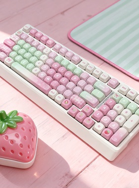 雾影YG98机械键盘RGB蓝牙三模无线有线MOA游戏客制化电竞家用外设