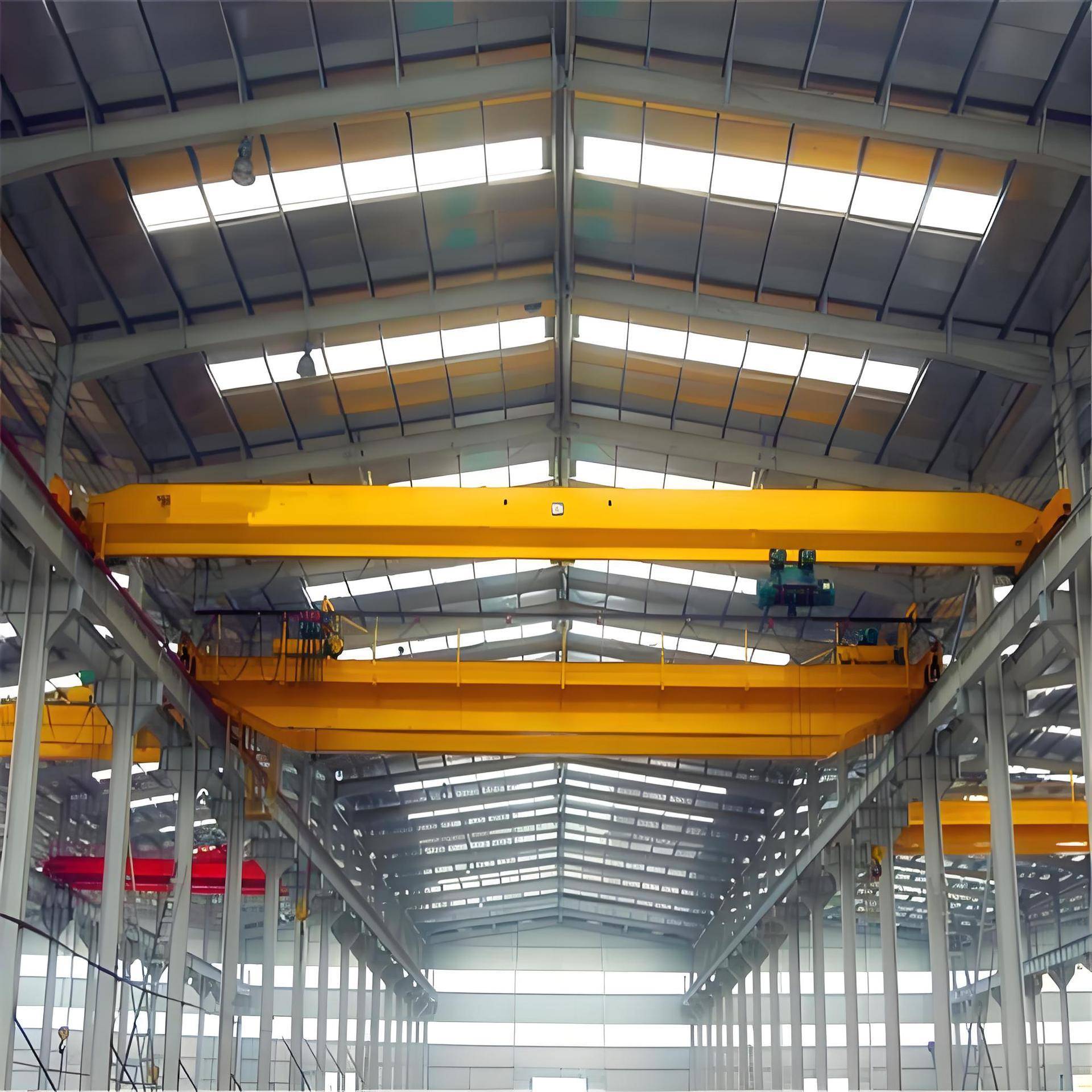 电动双梁桥式起重机双梁天车工业车间吊运双梁行车双梁桥式起重机