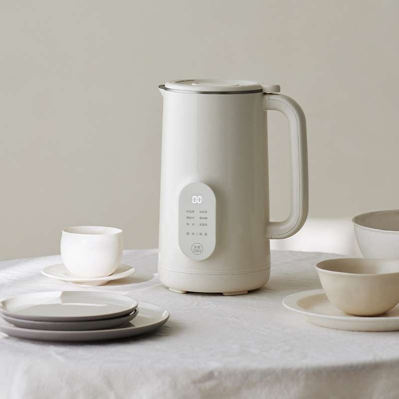 olayks立时欧莱克1L豆浆机家用全自动小型不锈钢破壁机3一5人