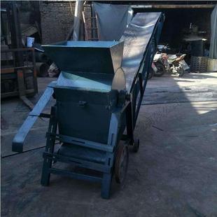 种植泥土粉碎机肥料结块豆饼豆渣粉碎设备小型移动土壤粉土机