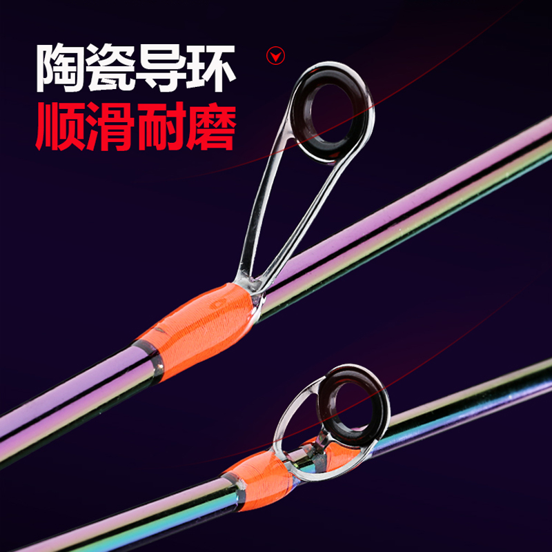 马口竿ul调超软溪流路亚竿套装枪直柄水滴轮碳R素单远投抛竿微物