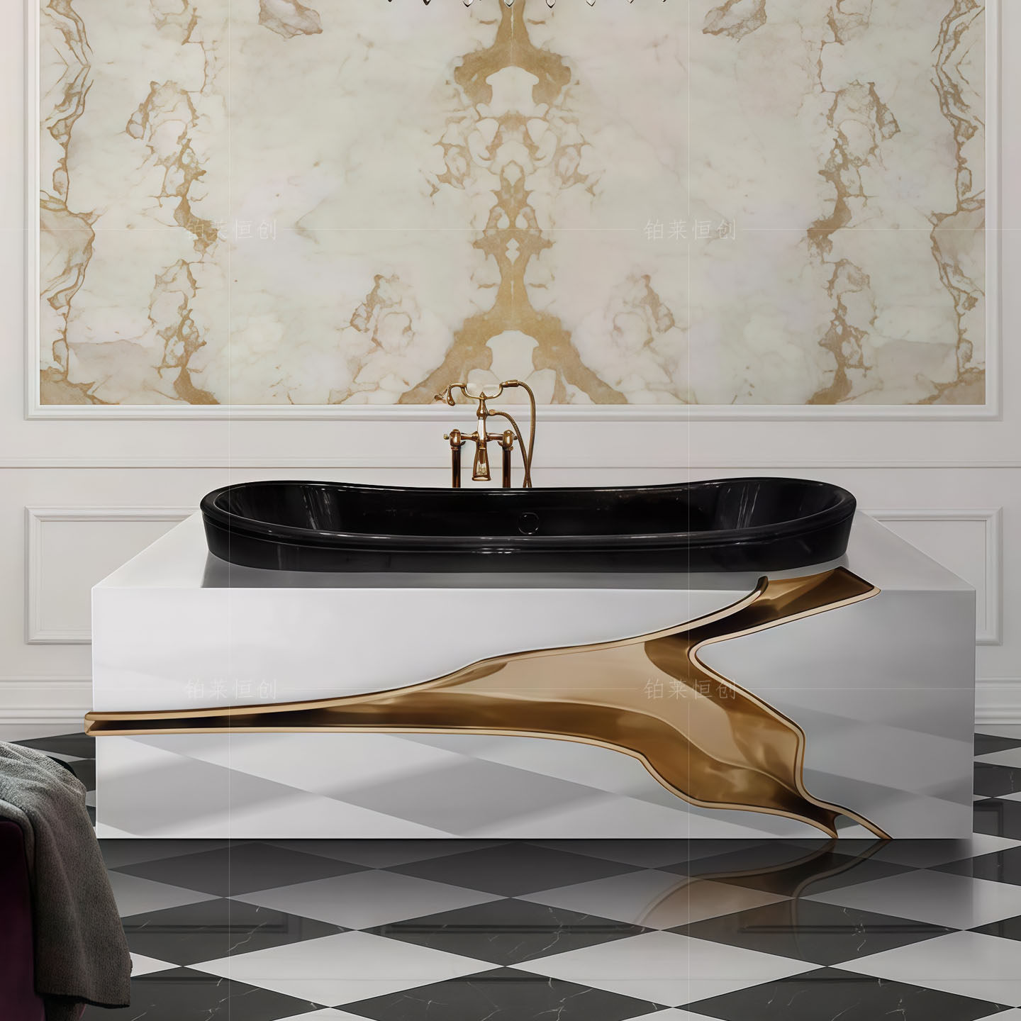 高端亚克力浴缸家用成人淋浴盆