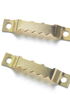 耀创相框五金背板配件黑色金色双面锯齿挂钩8x44mm/1000个/包