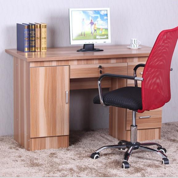 单人台式学生电脑桌现代简约单人职员办公桌书房电脑桌