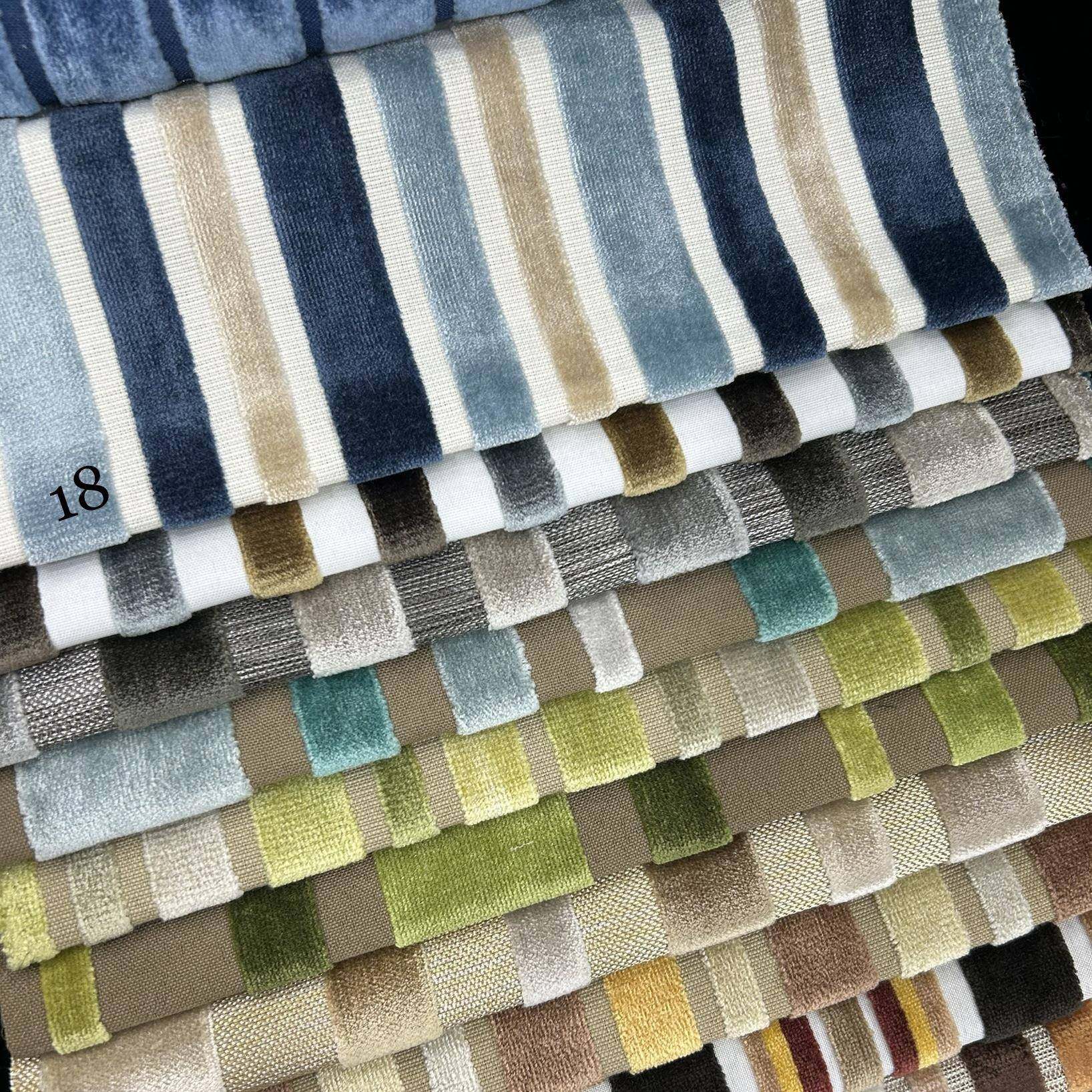 门幅140cm割绒双色深蓝色浅蓝色多色蓝绿宽条纹条子沙发布抱枕布,特色手工艺,其他特色工艺品,淘宝优惠券,粉丝福利购,淘宝优惠卷