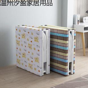 一米五宽的折叠床铁床1米5宽铁床1米2宽折贴单人床拆叠单人床双人