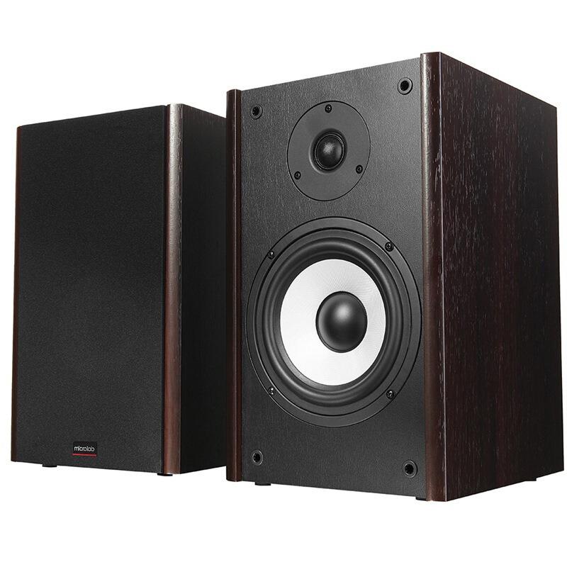 Microlab/麦博SOLO2台式电脑音响多媒体2.0低音炮木质桌面音箱