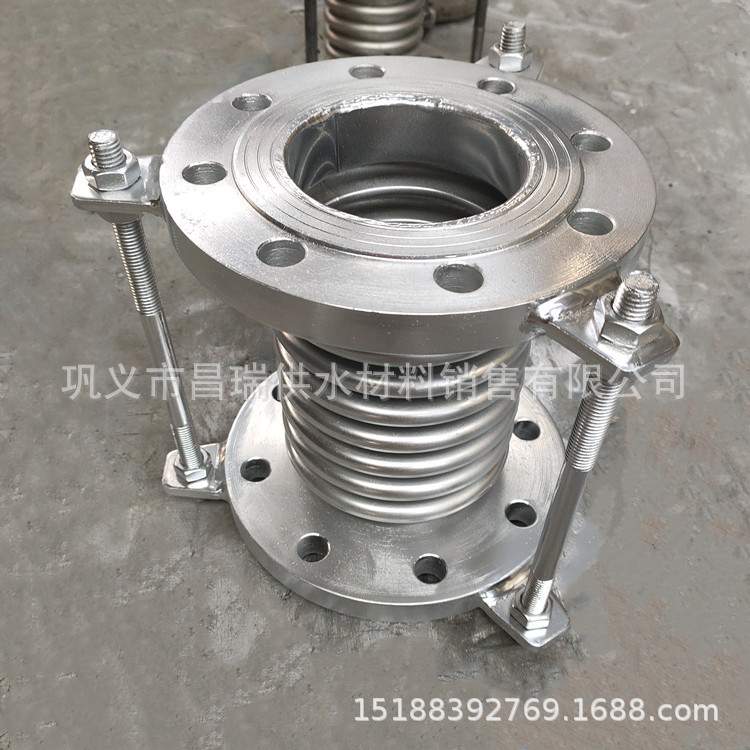 304不锈钢金属波纹管补偿器 法兰式/焊接式/沟槽波纹管膨胀节PN10