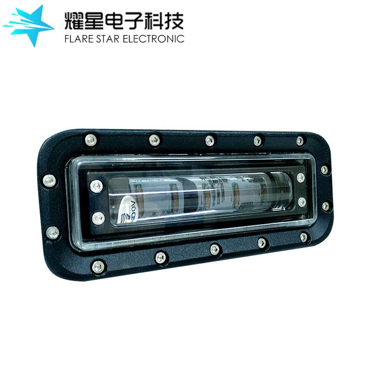 LED 叉车安全区警示灯 铝合金外壳 红光安全警示灯