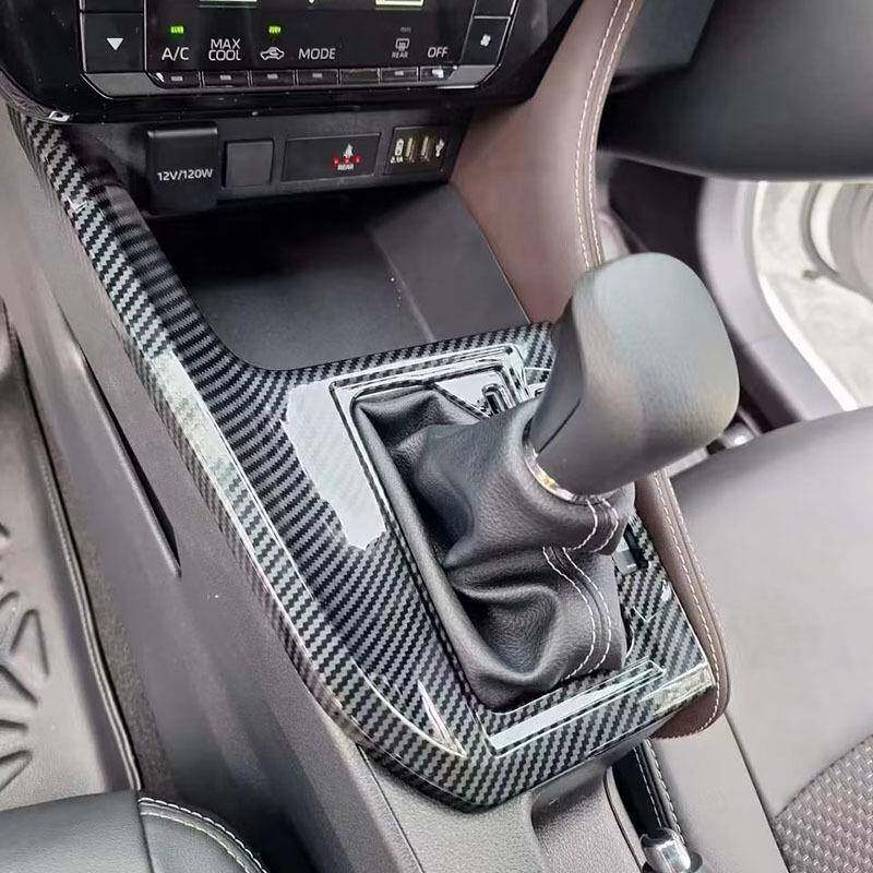 适用于丰田23款威驰排挡框改装中控挡位面板内饰装饰亮片保护配件