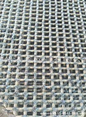 滨州焊接筛网  菱形焊接筛网淬火焊接振动筛筛网 锰钢钢筋焊接网