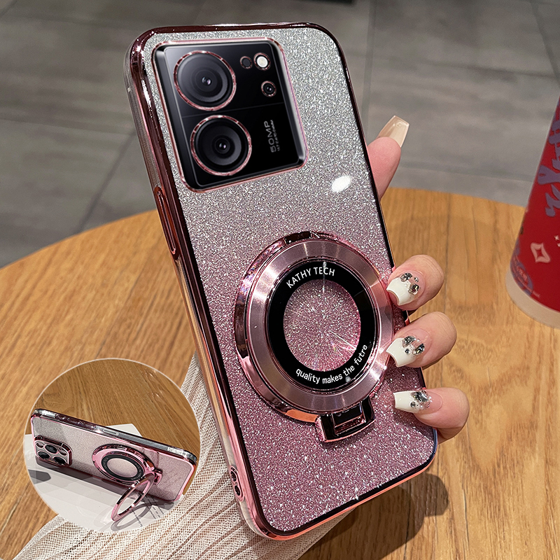 适用小米13T手机壳小米13TPro硅胶保护套xiaomi全包防摔mi13tpor透明软壳t5g创意t13pro男女带支架国际版新款