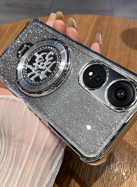 适用oppoA1手机壳oppo保护A1pro硅胶套5G带镜头膜全包PHS110气囊防摔15g透明软支架PHQ新款男女oppophs高级感