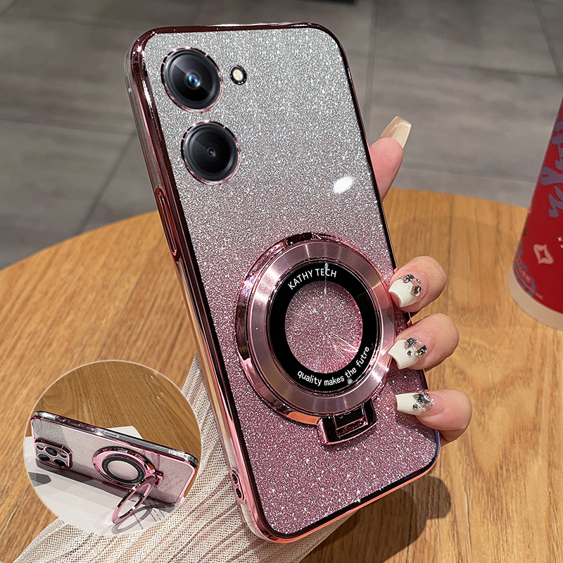 适用真我10s手机壳realme10s硅胶5G保护套RMX3617全包防摔oppo透明软壳1os男女3615带支架reaime新款s5g红米