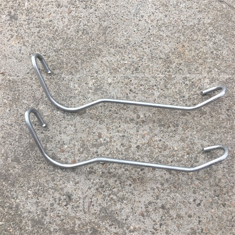 包邮温室大棚配件管槽卡固定器扁担簧单钩固定件连接固定卡槽槽板