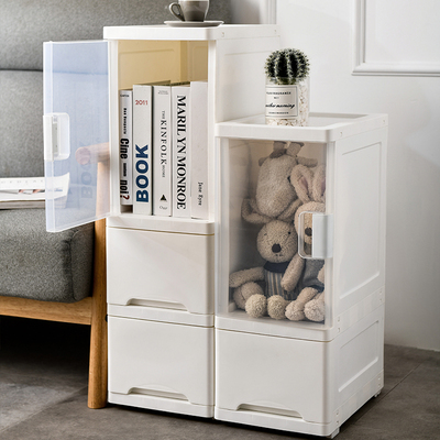 夹缝收纳柜18/25cm宽厨房窄边柜客厅缝隙储物柜卫生间夹缝置物架