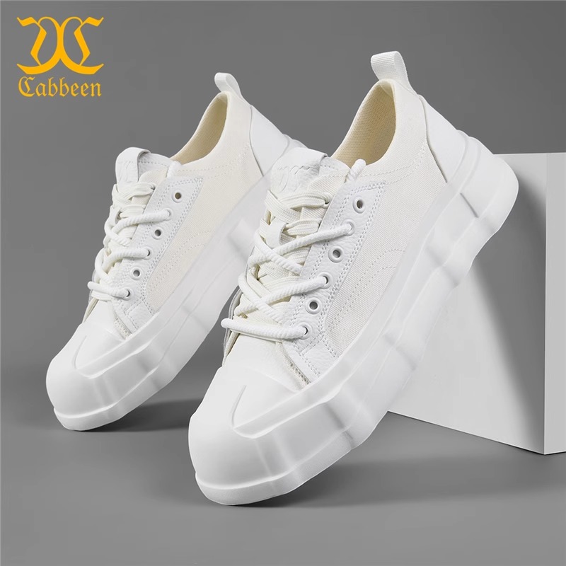 2024新款秋季厚底小白鞋