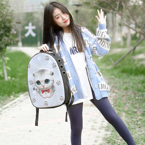 猫包宠物外出便携包狗包太空双肩背猫咪包宠物用品泰迪狗狗包外带