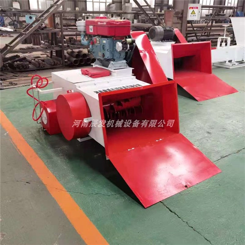 车载不加热双轴粉碎废旧泡沫热熔化块机 珍珠棉挤塑板化坨机流动