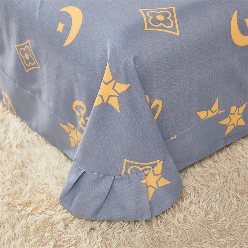 全棉床单单件100纯棉加厚磨毛双人床上1.8米垫单1.5m被单三件套2m